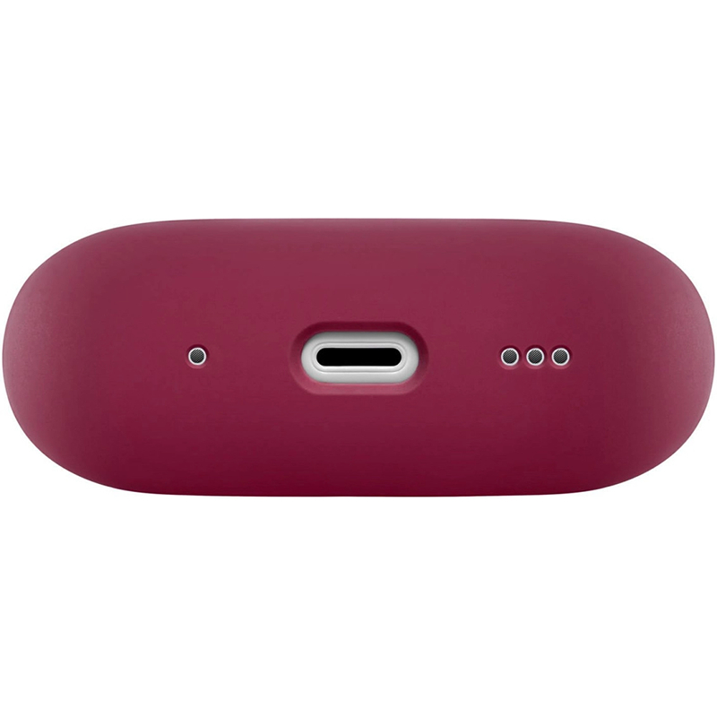 Чехол защитный Airpods Pro2 Touch Silicone Case, 0,8 мм, силикон., Тёмно-фиолетовый